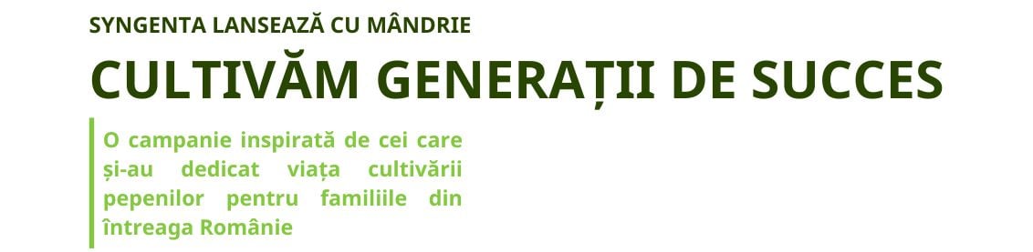Syngenta lansează cu mândrie