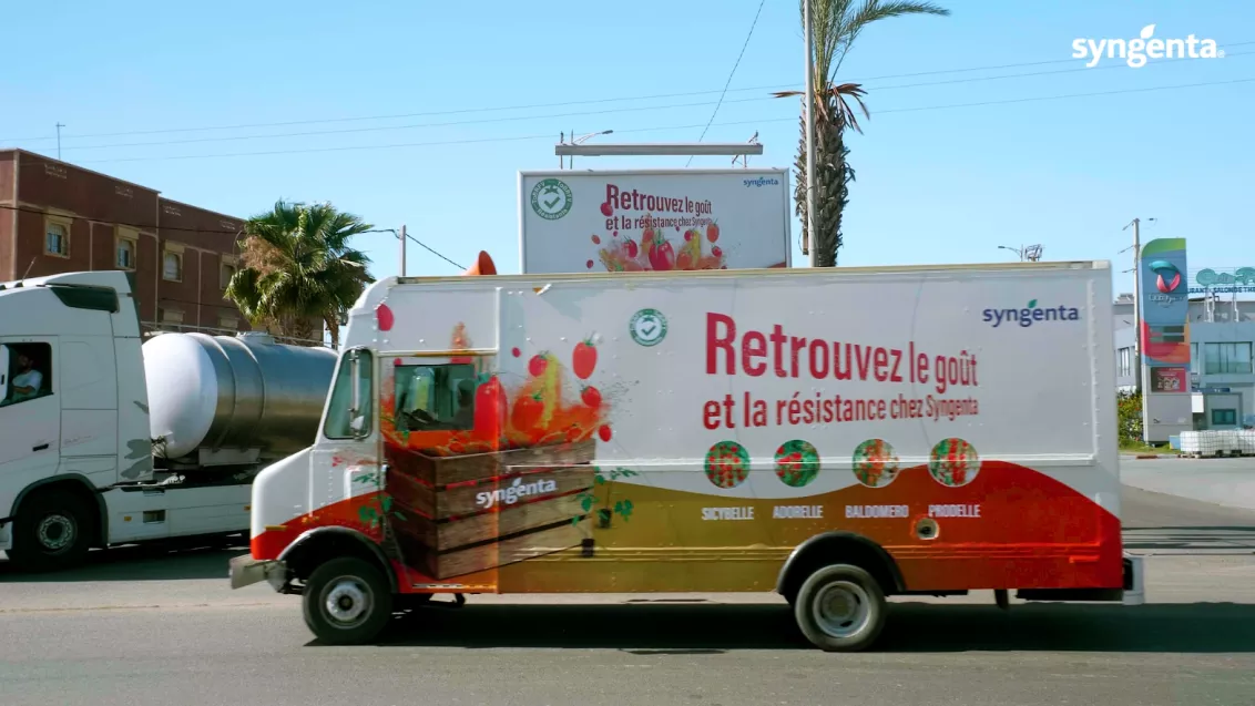 La Caravane Tomato Syngenta