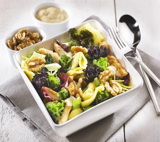 PASTE SALAD WITH CHICKEN AND FRISETTA