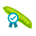 Peas ribbon