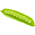 cropicons peas freshmarket transparent