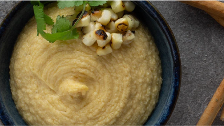 Smoked corn humus recipe