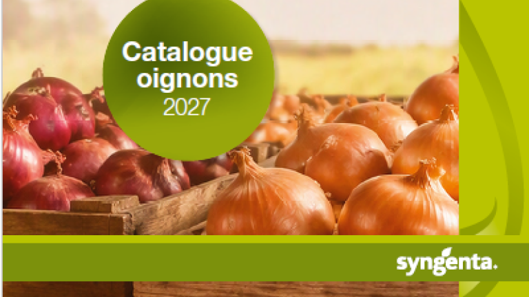 Catalogue oignon 2027