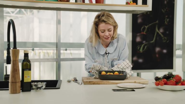 Angello Recept Gevulde pitloze paprika met kwarteleitje uit de oven