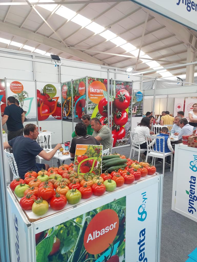 60 years of experience, strong varieties, and breakthrough innovation! Syngenta launched a new era in tomato cultivation with ALBASOR at the Kaş Agricultural Fair. 