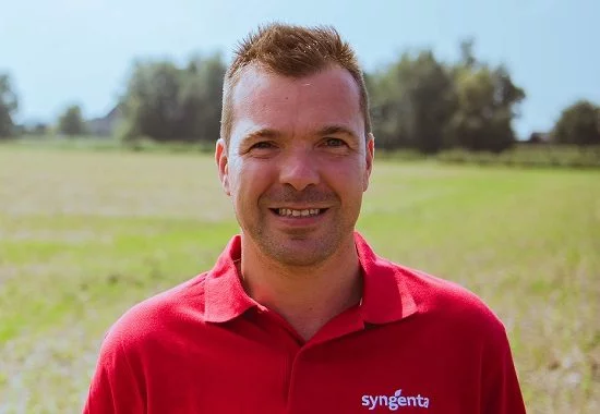 Pieter koos voor Syngenta